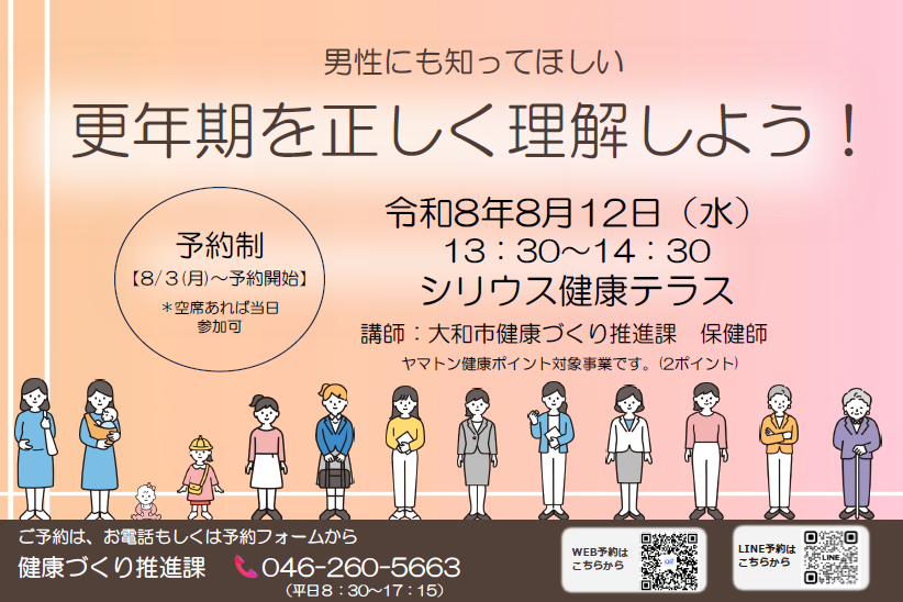 更年期を正しく理解しよう!