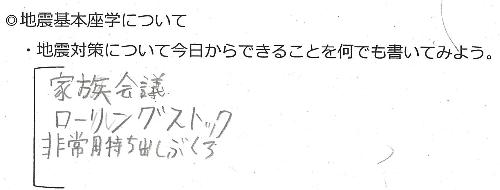 少年消防団の訓練の感想