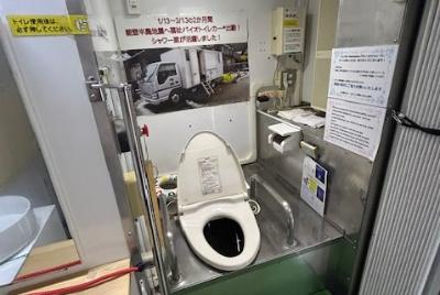 トイレカーの内部