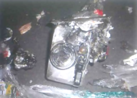リチウムイオン電池火災の例