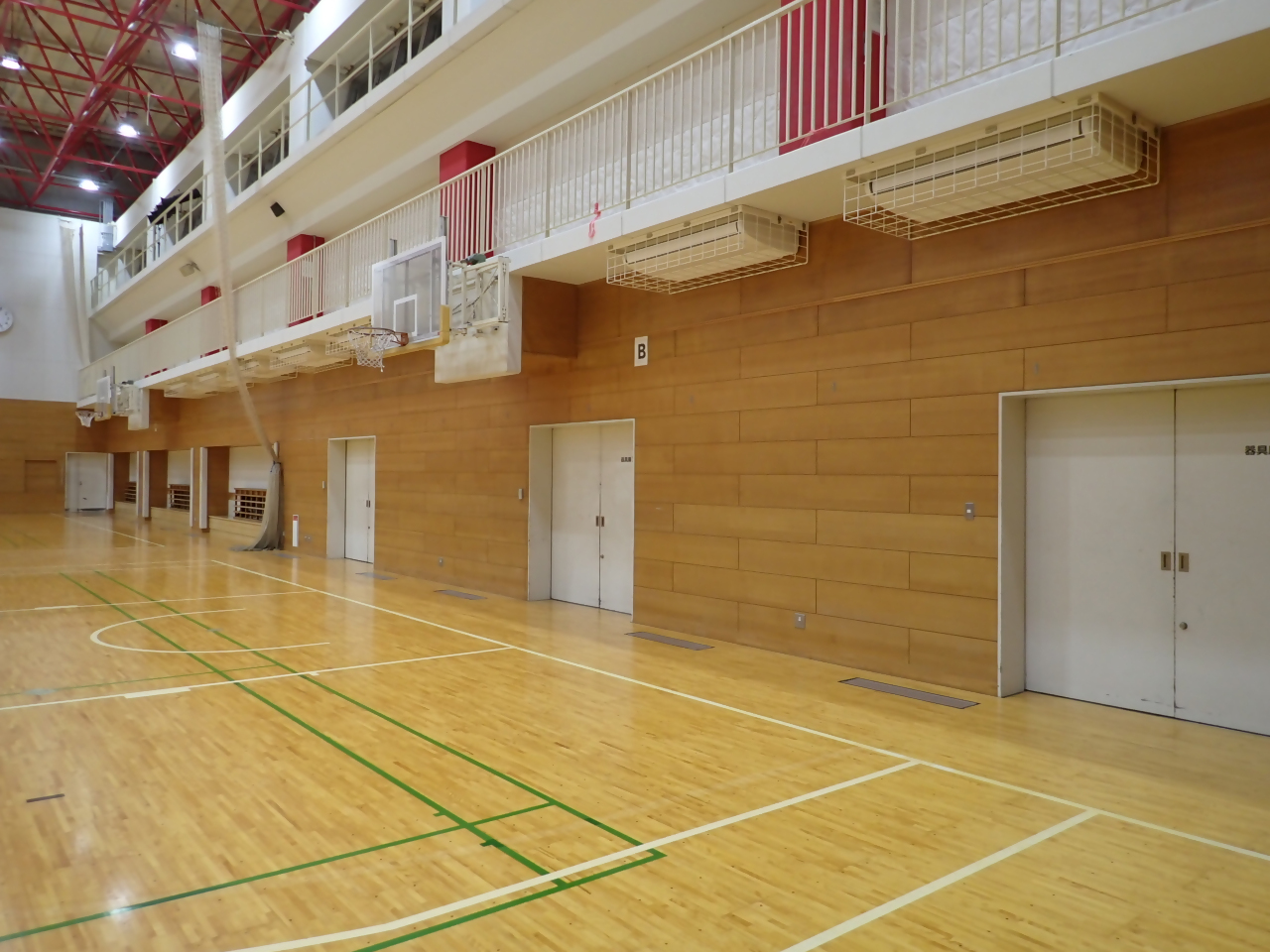 市立光丘中学校屋内運動場空調設置工事