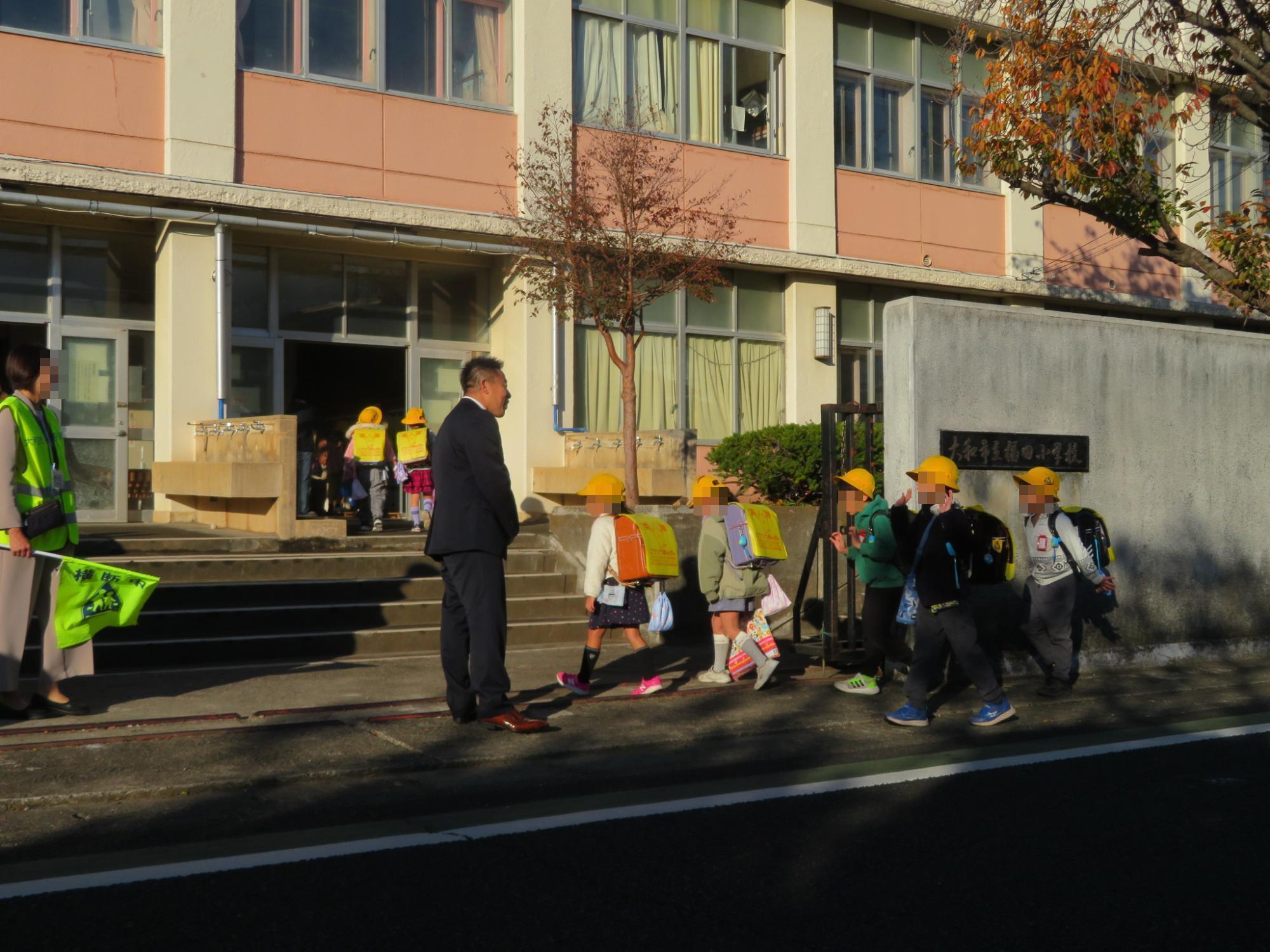 R5福田小学校学校訪問