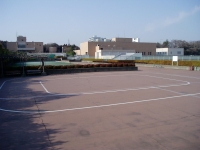 水処理棟の屋上広場の写真