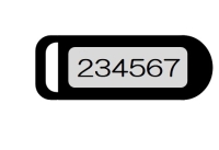 「234567」と表示された歩数計の写真