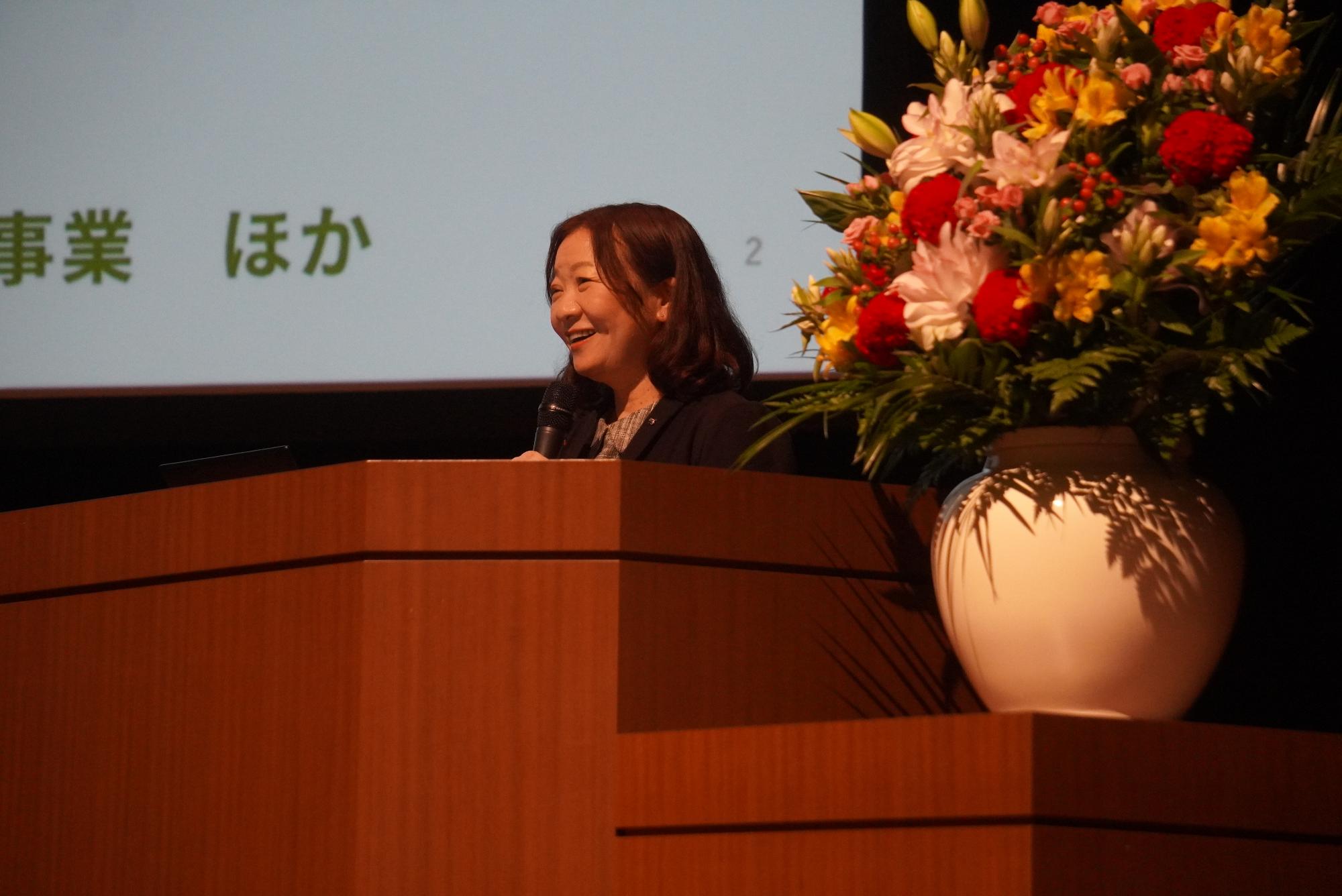 基調講演の様子
