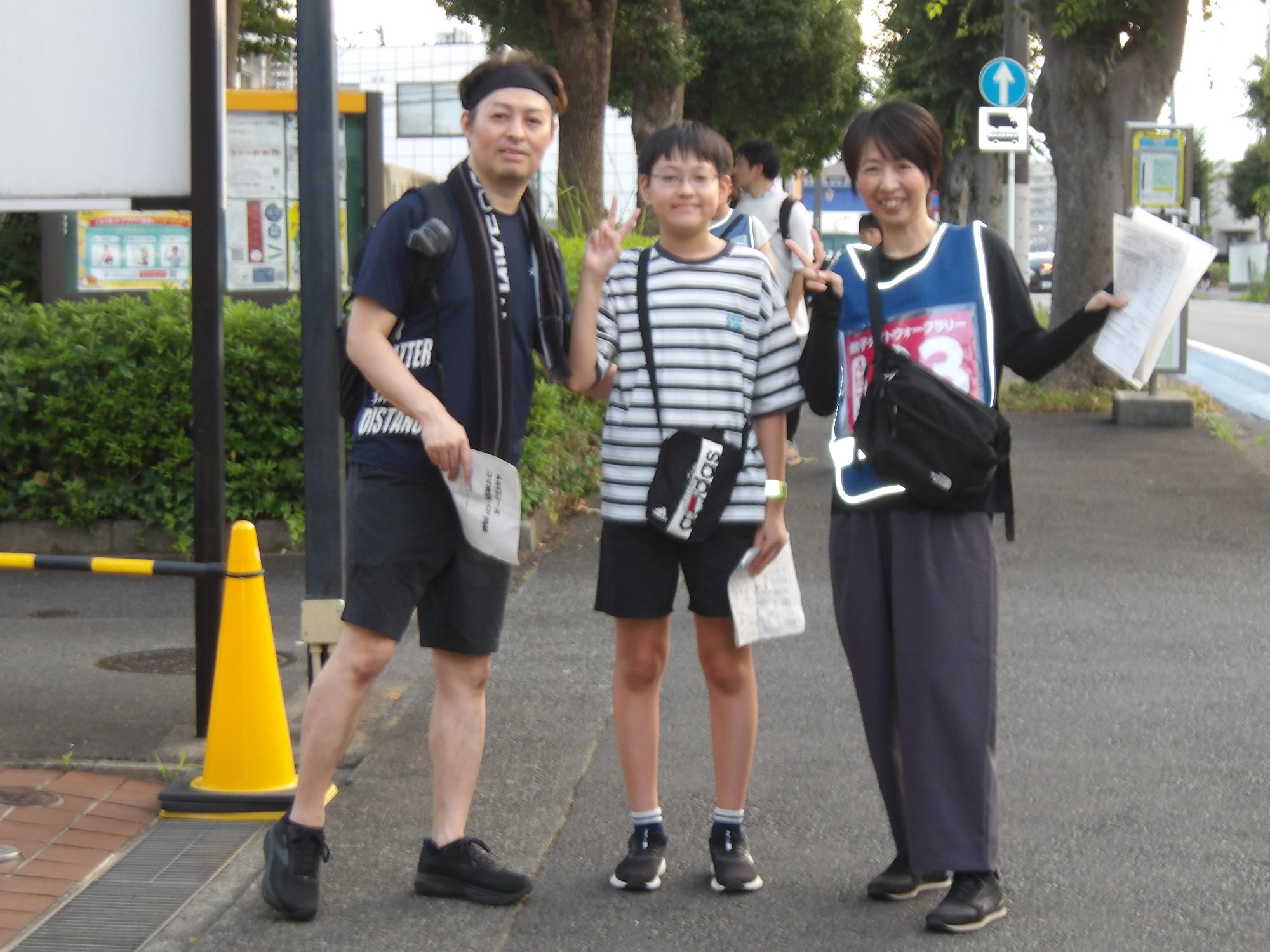第40回親子ナイトウォークラリー ゴール