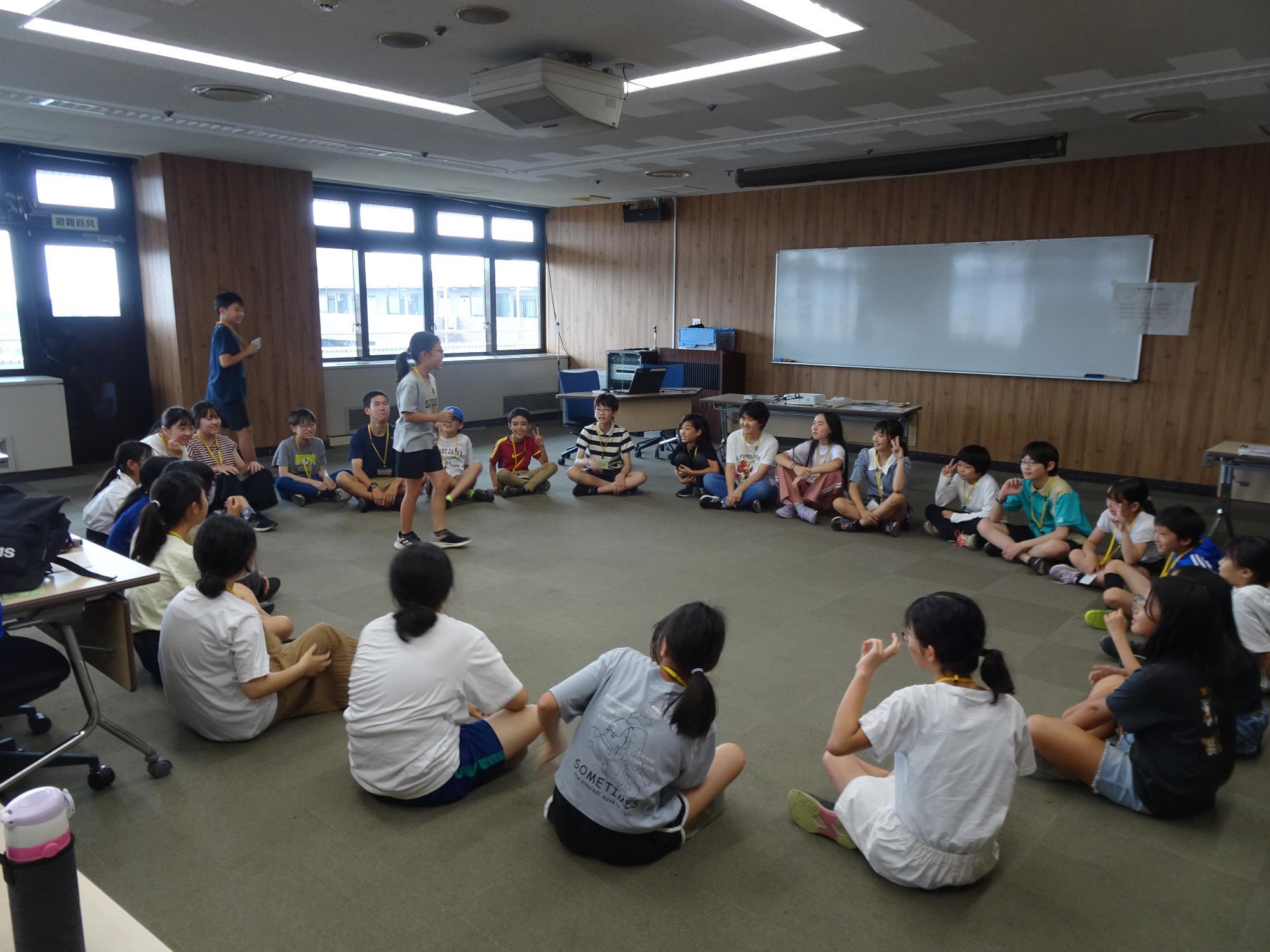 R7こども体験事業　事前研修（アウトブレイク）