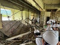 R7こども体験事業宿泊研修２日目気仙中学校