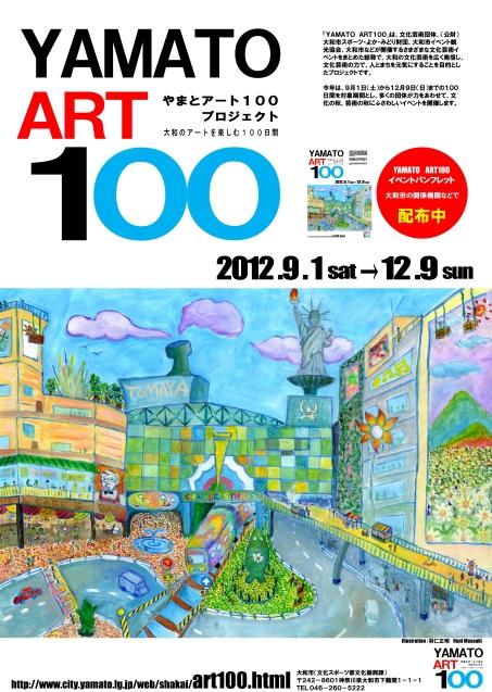 YAMATO ART100プロジェクトのポスター