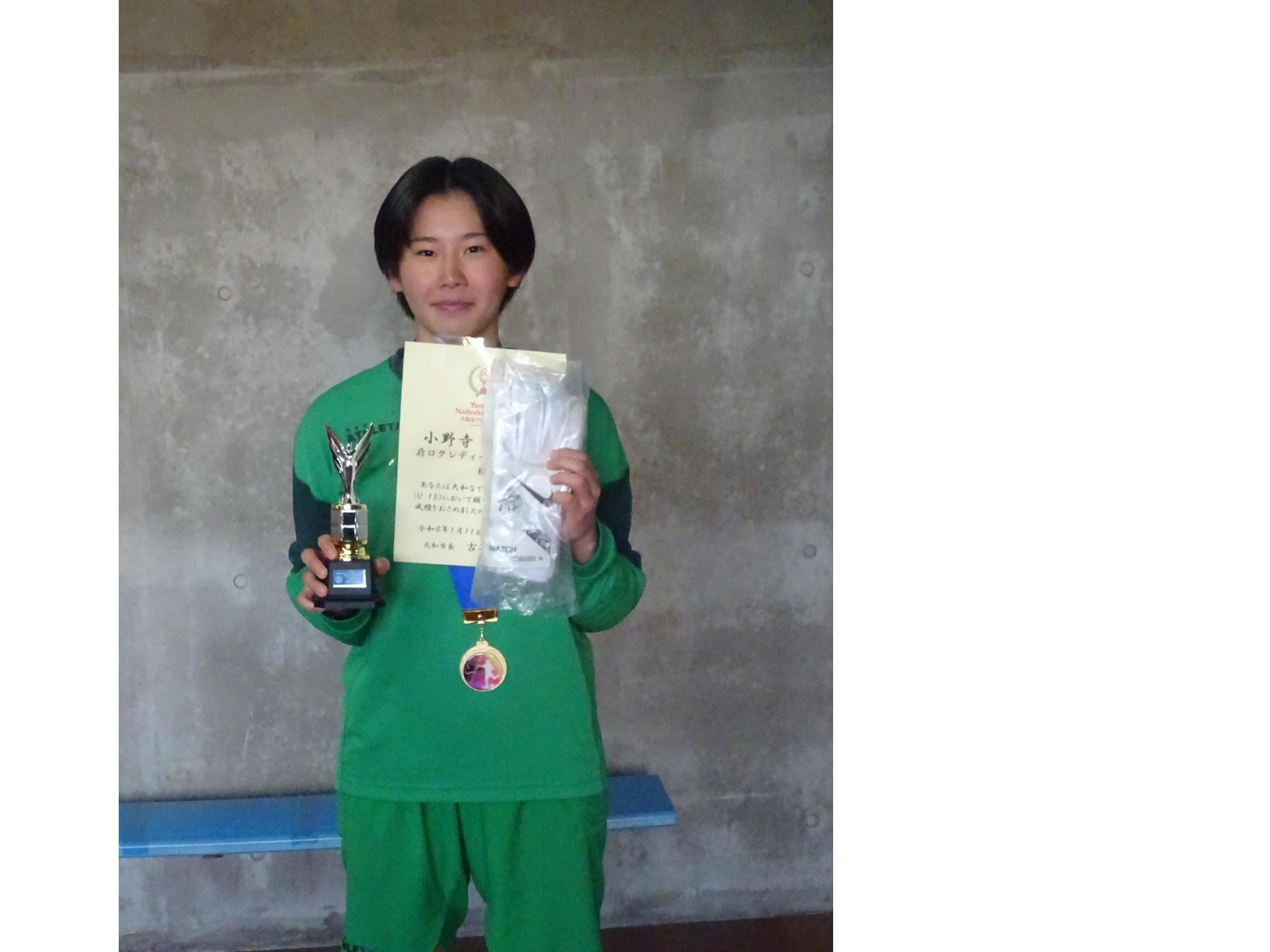 小野寺志保賞2025