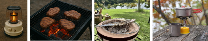 たき火などに該当しない（イメージ）