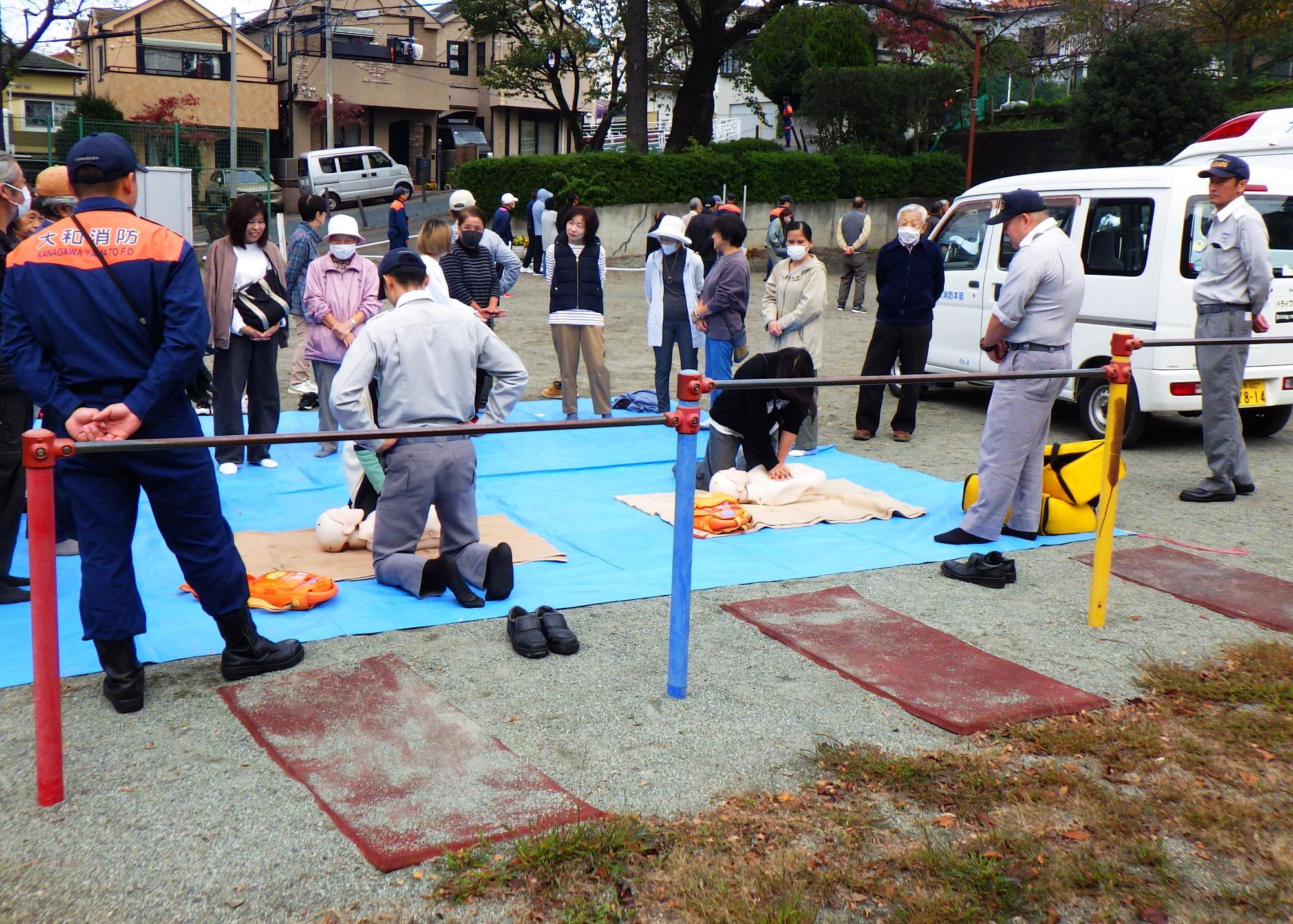 心肺蘇生法・AED取扱