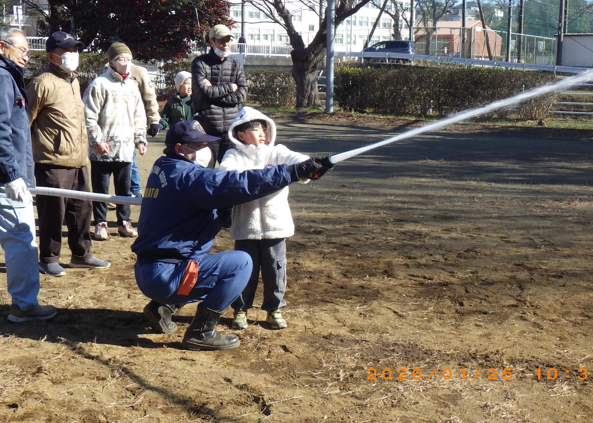 スタンドパイプ消火資機材取扱