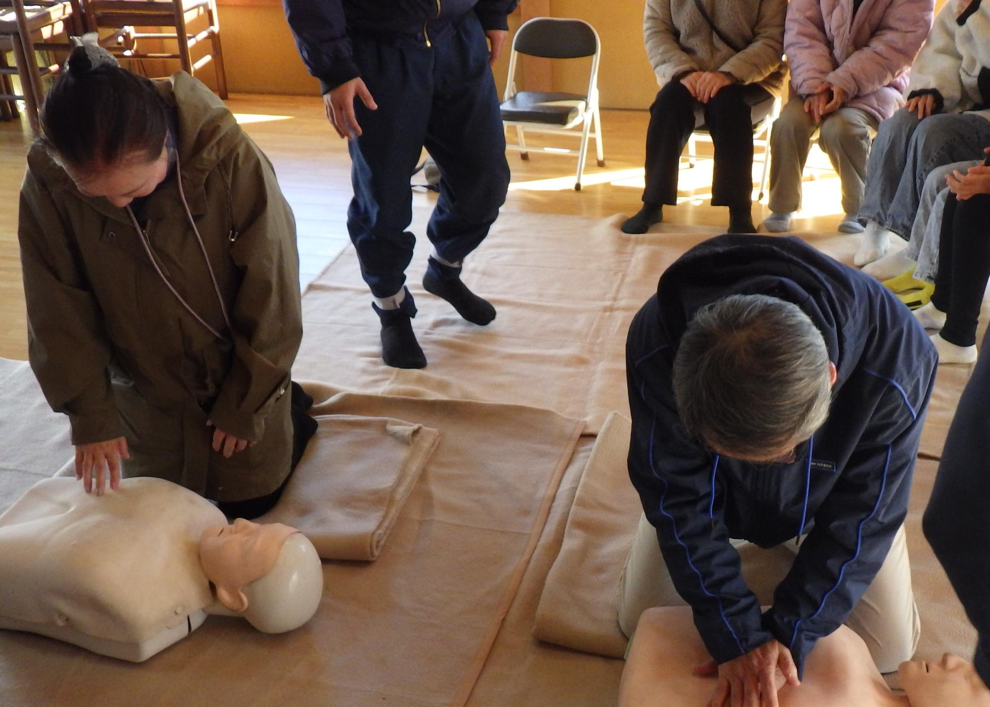 心肺蘇生法・AED取扱