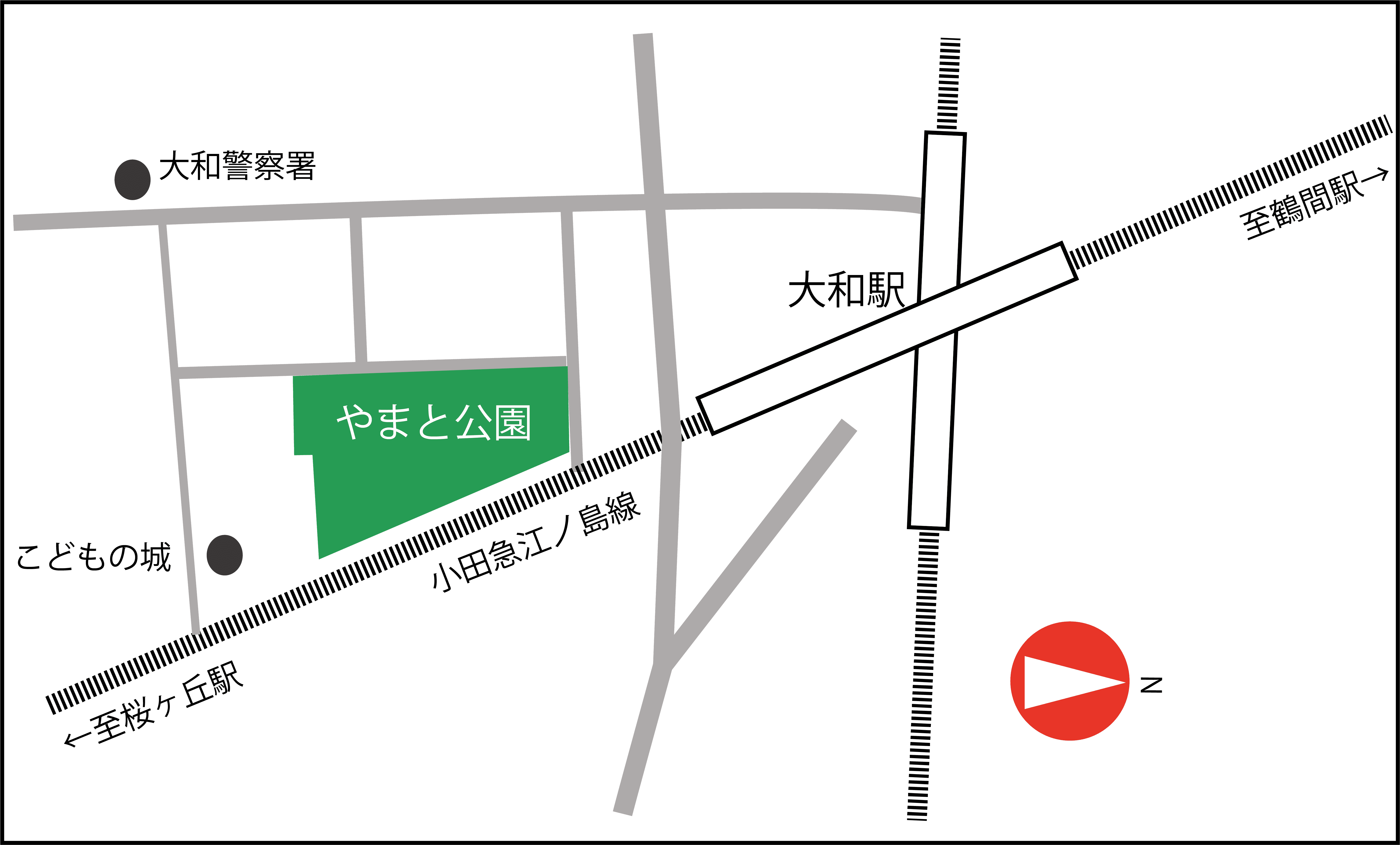 やまと公園地図